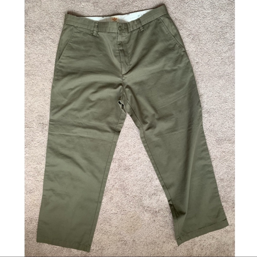 Dockers casual dark tan pants W36 L29